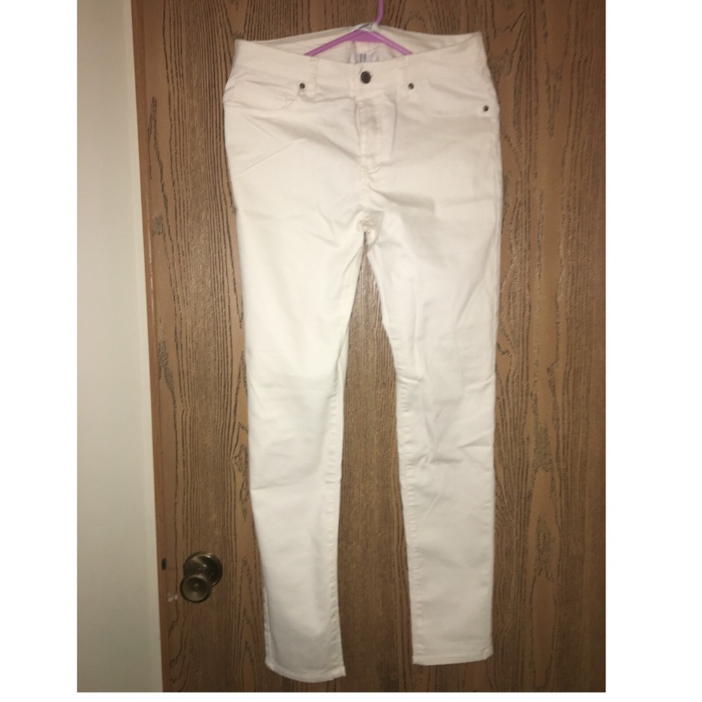 Cream jeans